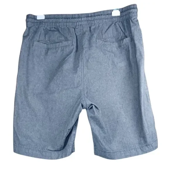 Silver Lake Men’s 100% Cotton Shorts Size 38 Heather Grey Coastal Casual Lounge - Picture 5 of 8